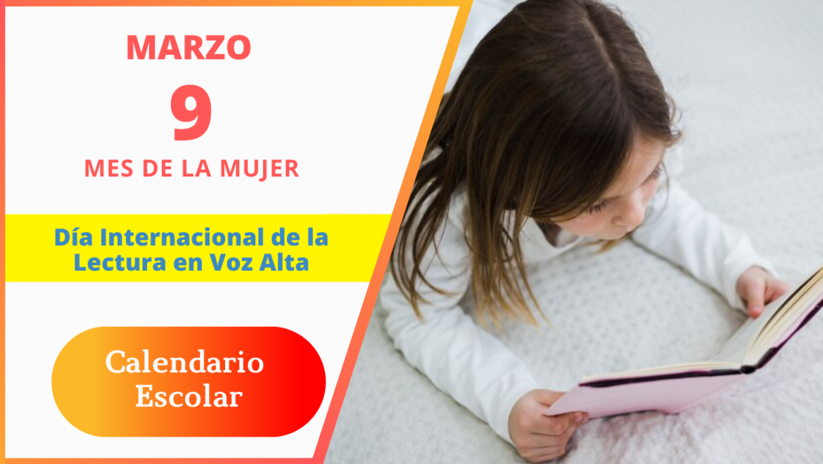 9 de marzo – Día Internacional de la Lectura en Voz Alta