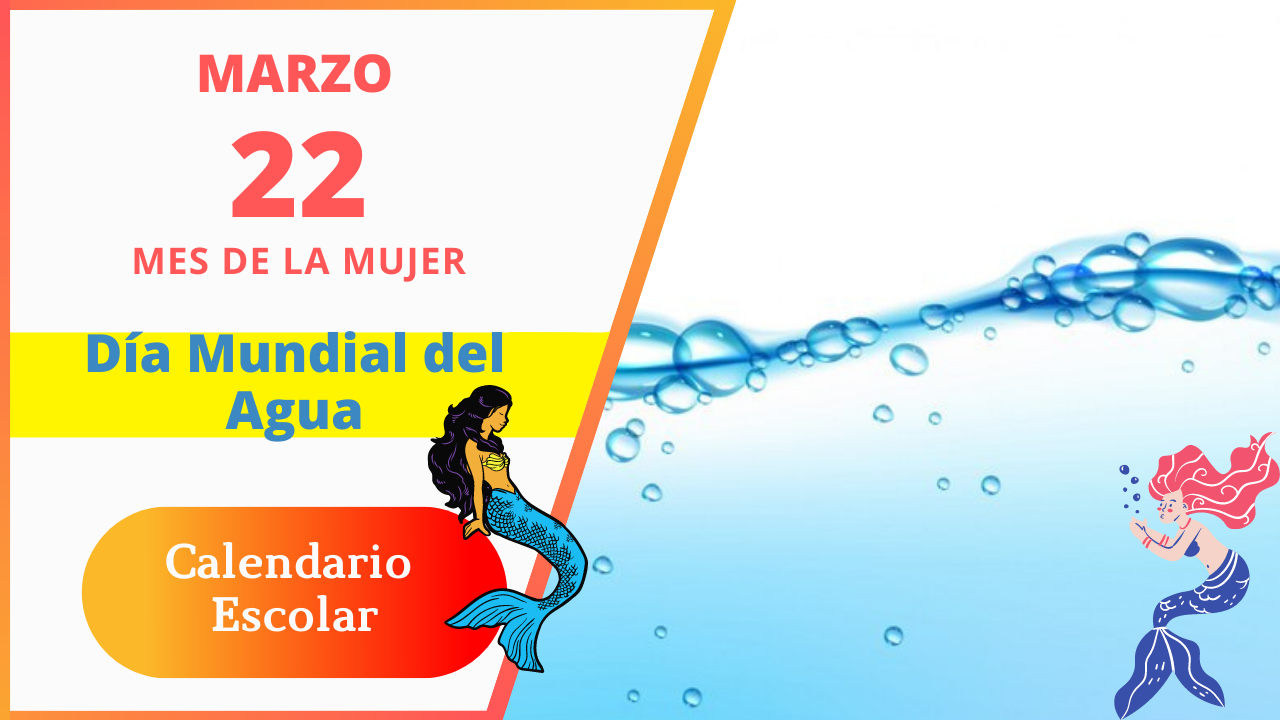 22 de Marzo – 💧Día Mundial del Agua💧