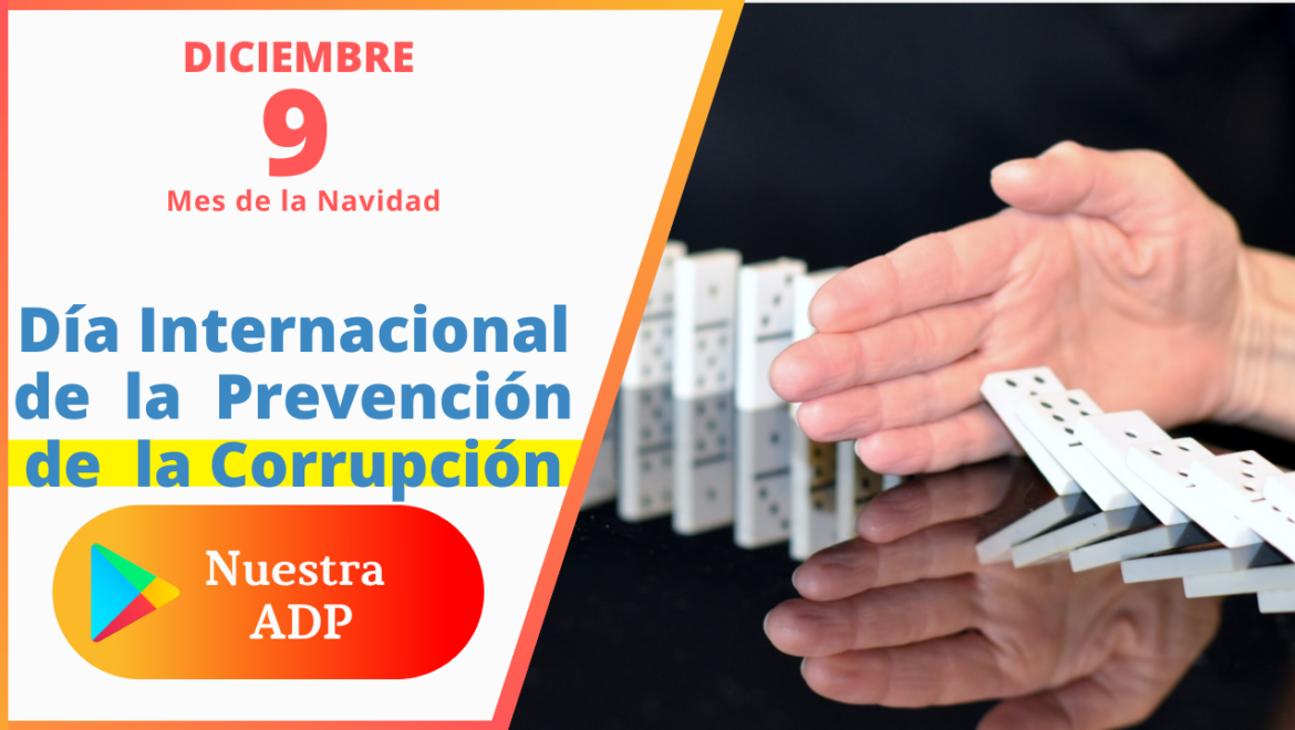 9 Noviembre | Día Internacional de la Prevención de la Corrupción